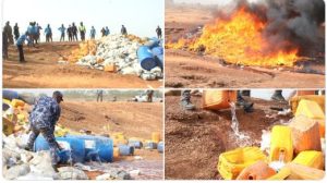 Togo|Savanes : 9300 litres de Sodabi frelaté brûlés